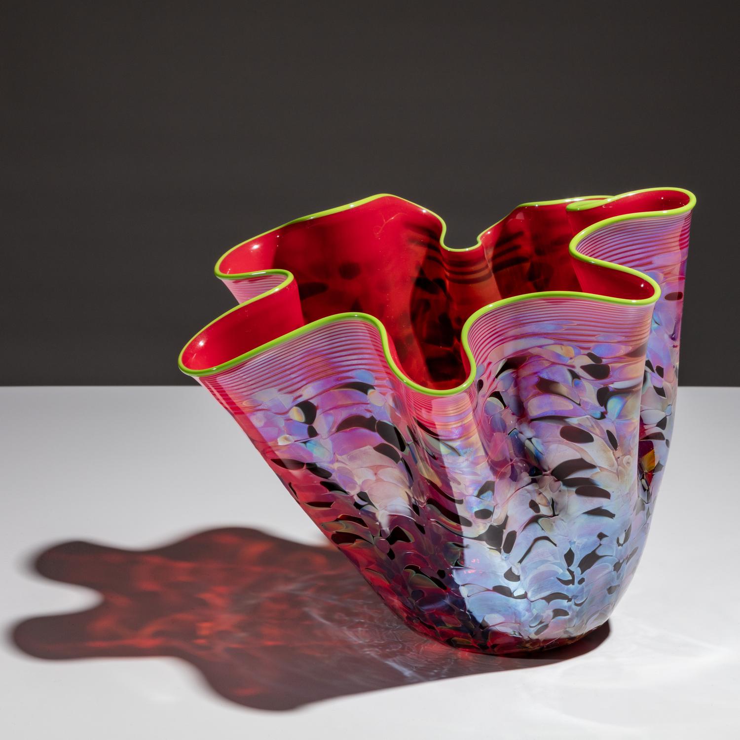 Dale Chihuly (American, b. 1941) — Ruby Macchia