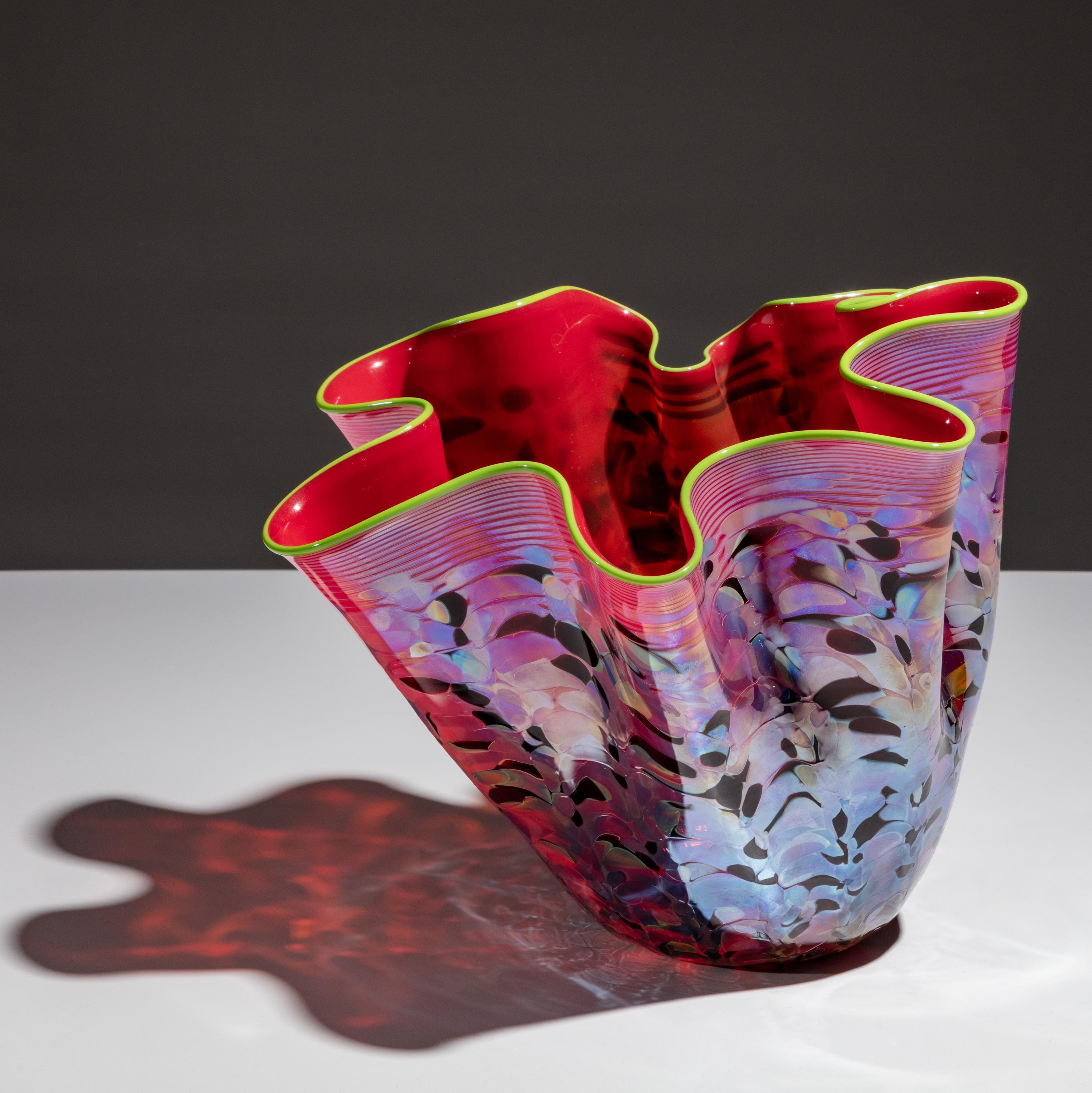 Dale Chihuly (American, b. 1941) — Ruby Macchia