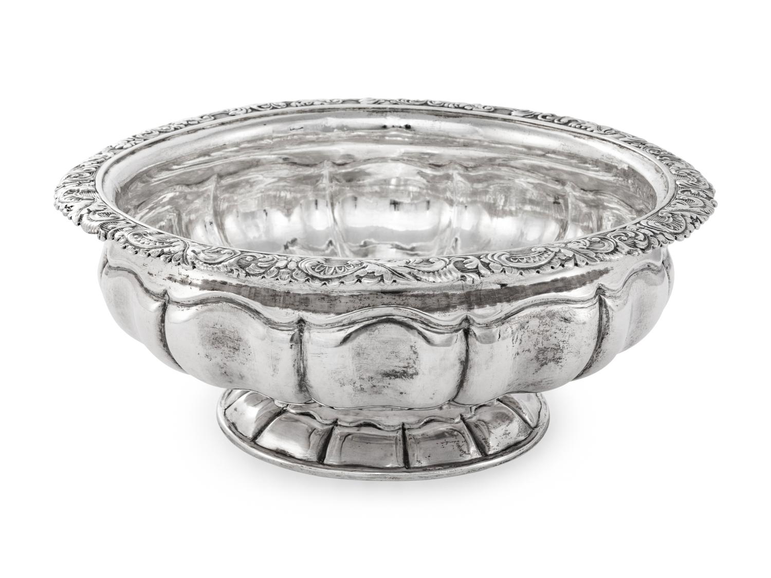 A Nicholas I Russian Silver Bowl
