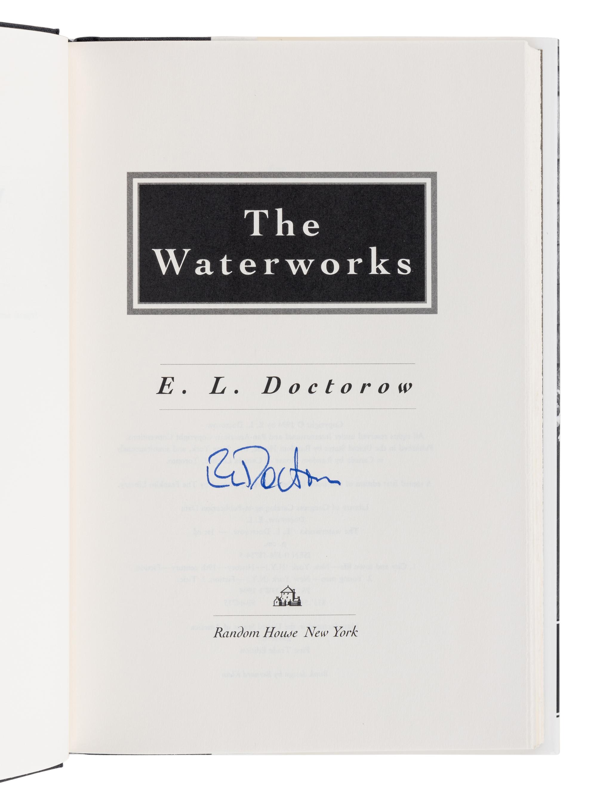 DOCTOROW, Edgar Lawrence (1931-2015). A group of 5 works by Doctorow, MOST FIRST EDITIONS, MOST SIGNED, comprising:
