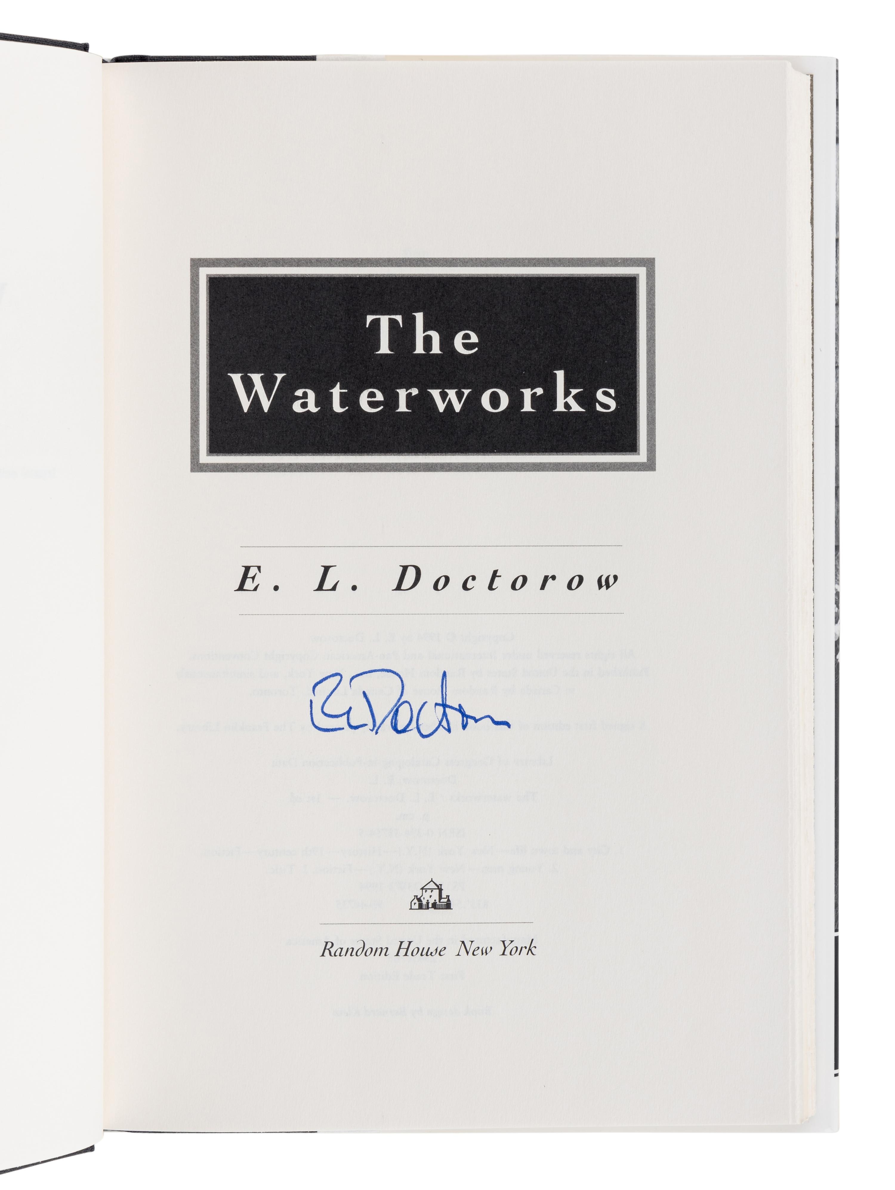 DOCTOROW, Edgar Lawrence (1931-2015). A group of 5 works by Doctorow, MOST FIRST EDITIONS, MOST SIGNED, comprising: