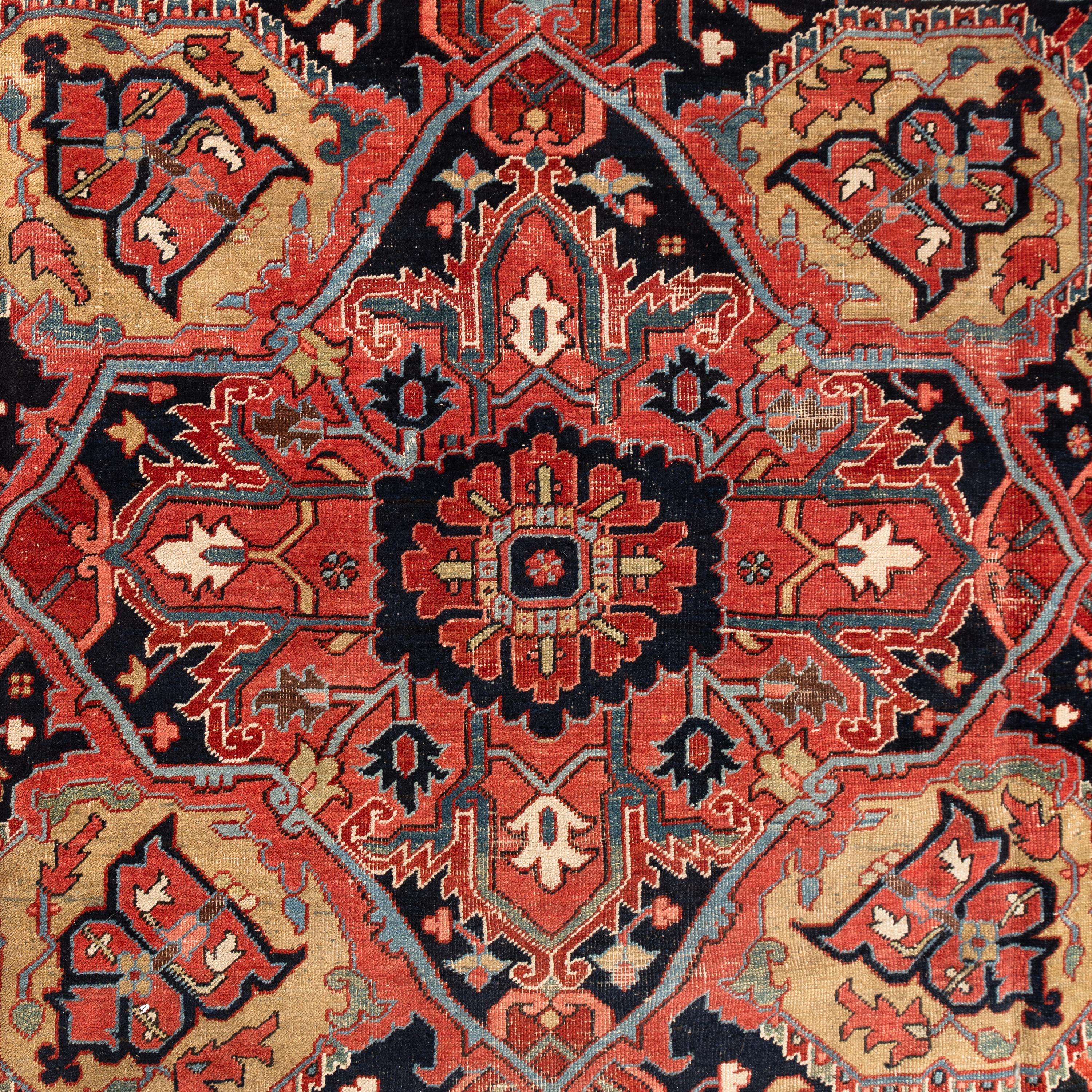 A Heriz Carpet