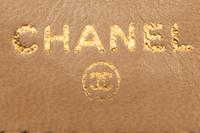 Chanel Timeless Wallet On Chain in Tan Caviar Leather