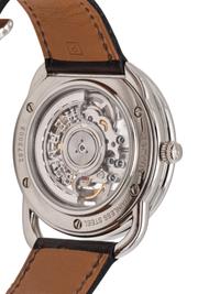 HERMÈS, STAINLESS STEEL 'ARCEAU SQUELETTE' WRISTWATCH