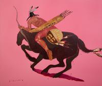 Hollywood Indian and Horse #2, 1973