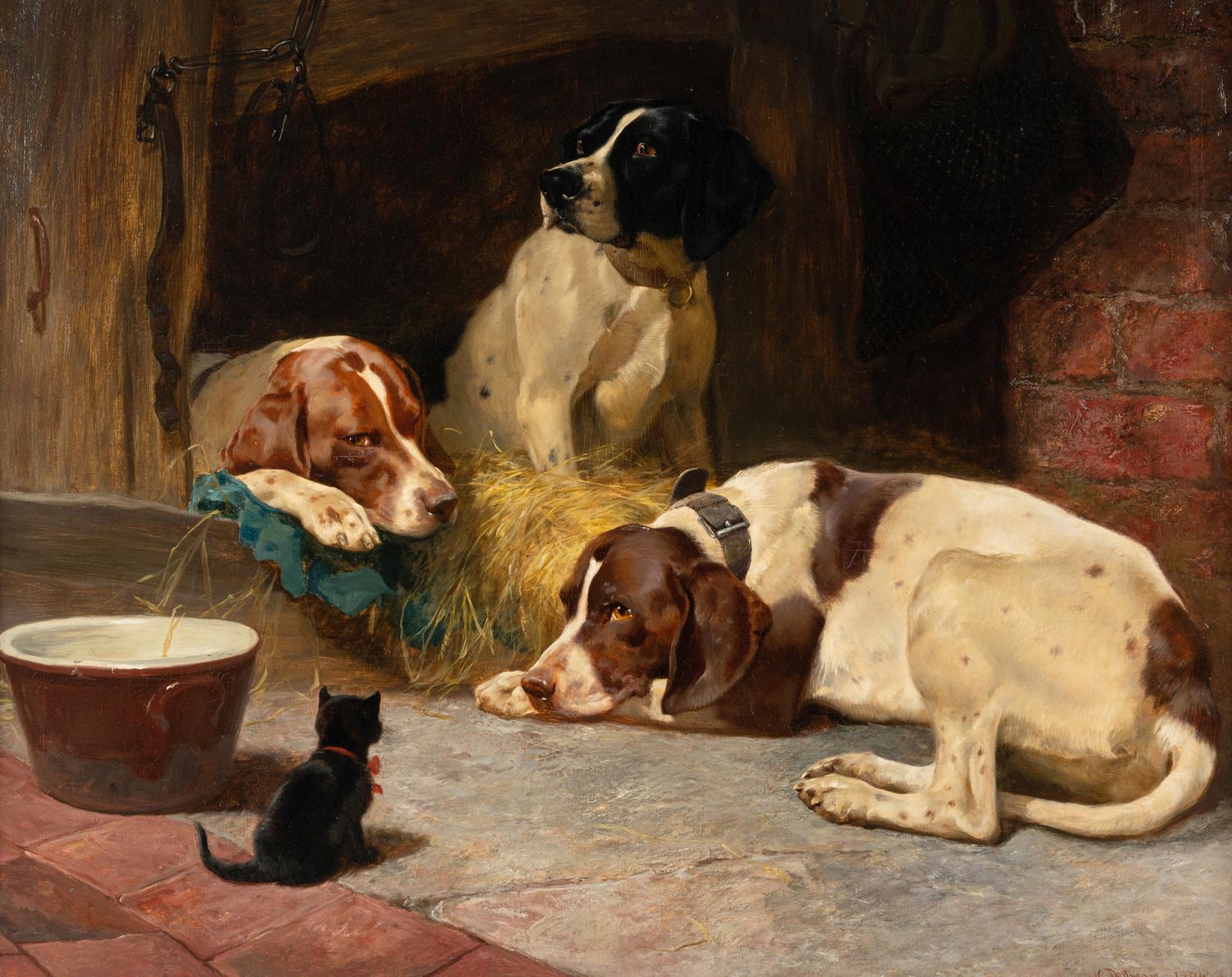 The Intruder (Pointers at Rest) , 1894