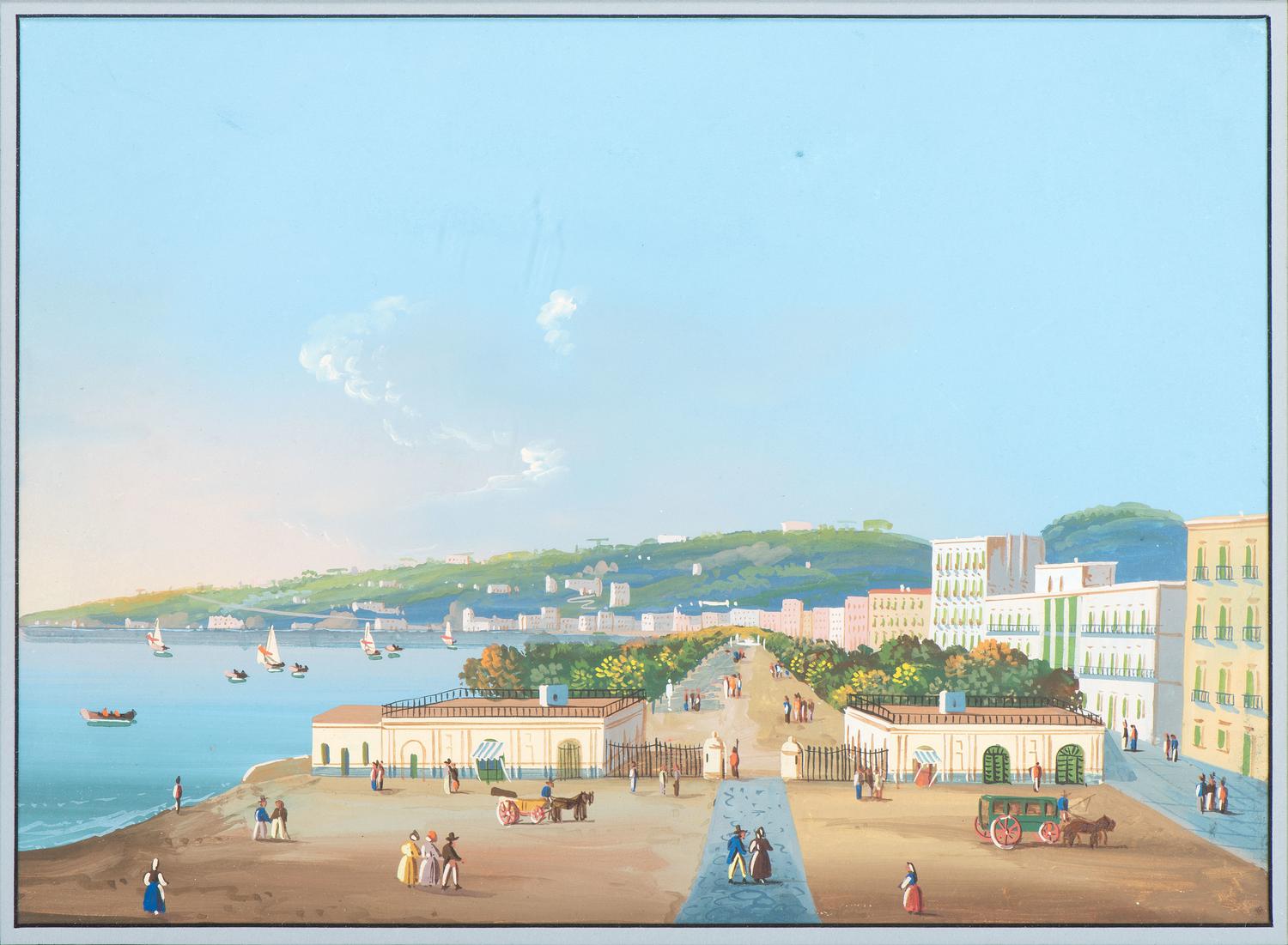 Attributed to M. Mauton (Active Naples, 19th Century)