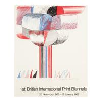 David Hockney (British, 1937-2026) — 1st British International Print Biennale (Tree & Grass) , 1969