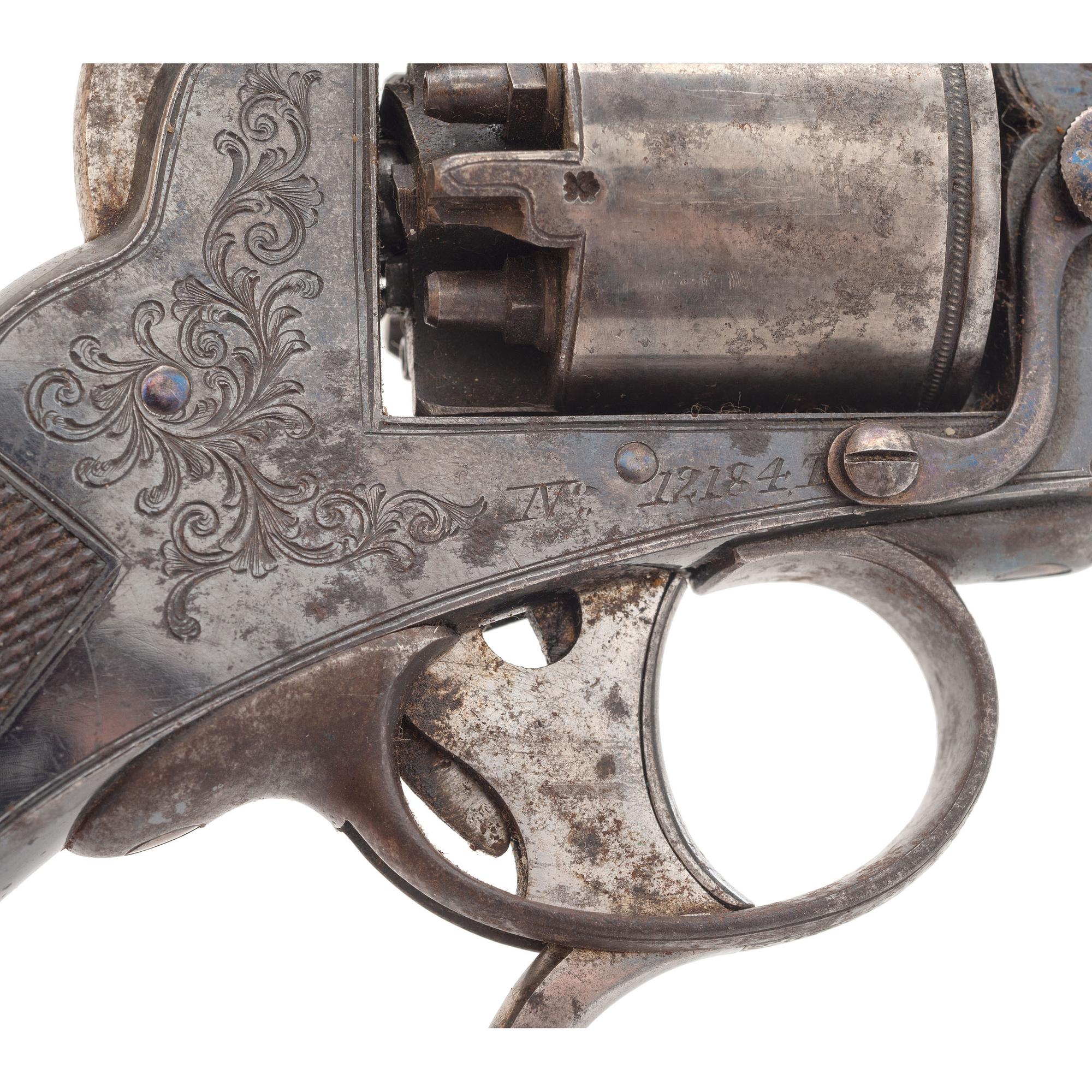 3rd Model Tranter 120-Bore Double Trigger Percussion Revolver