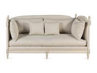 A Pair of Louis XVI Style Painted Daybeds