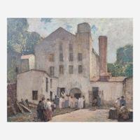 The Silk Mill , circa 1912-1913