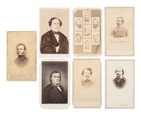 [CIVIL WAR]. A group of 15 CDVs of Confederate Generals & Rear Adm. SEMMES, incl. Generals Fitzhugh LEE, PGT BEAUREGARD, Basil DUKE, and others.