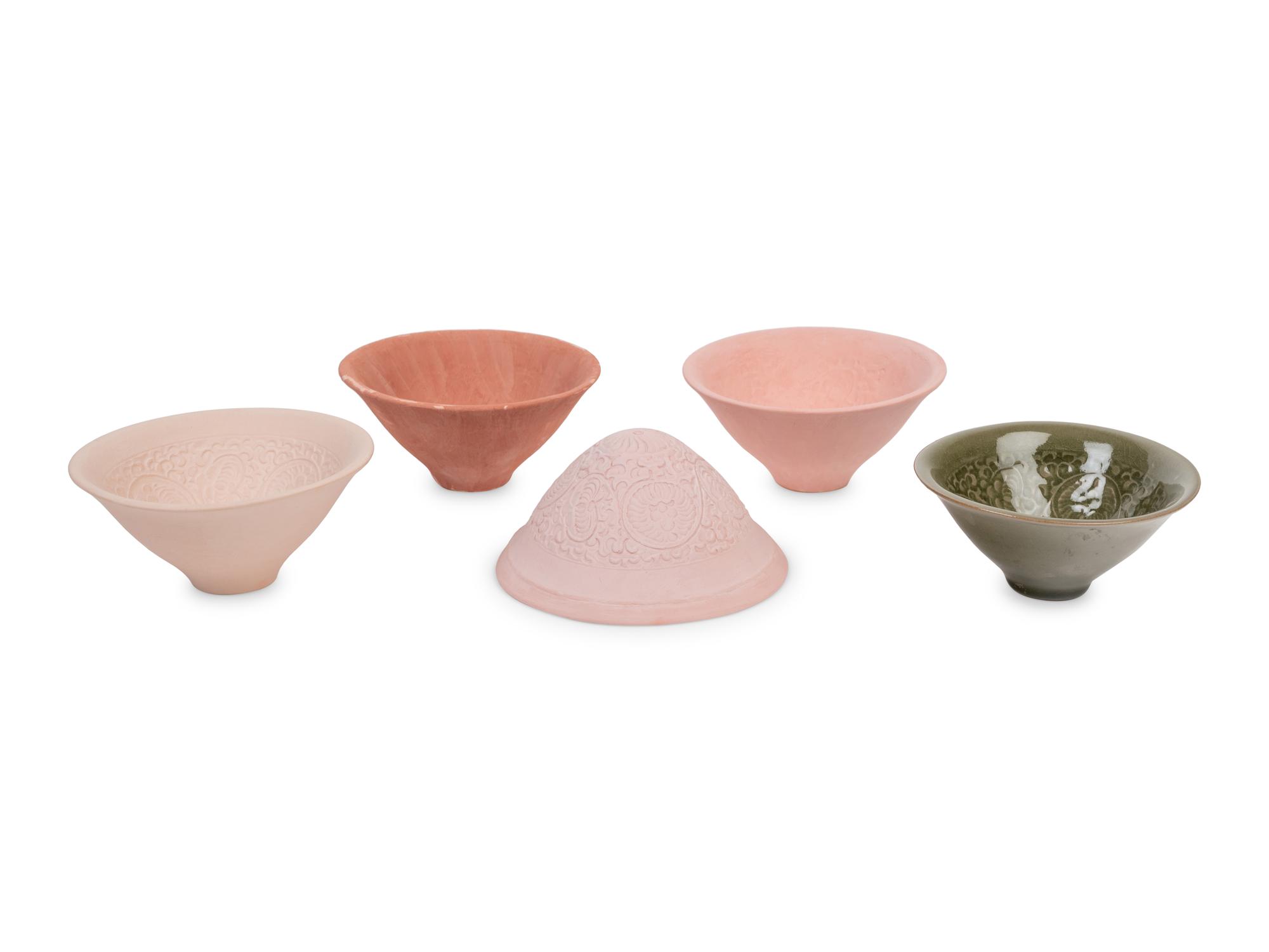 A Set of Five Ceramic Mold Demonstration Articles
