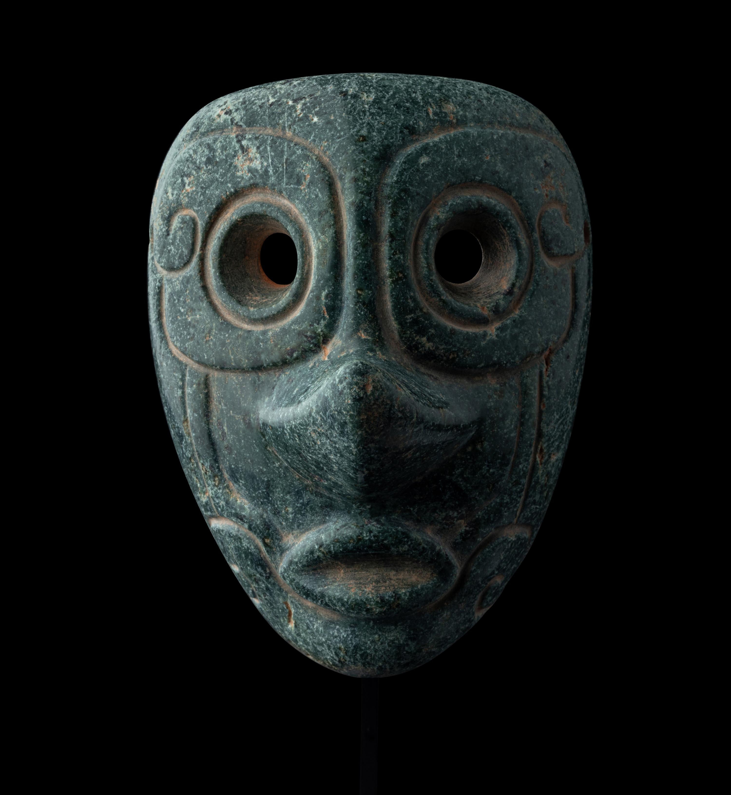 A Maya Jade Mask
