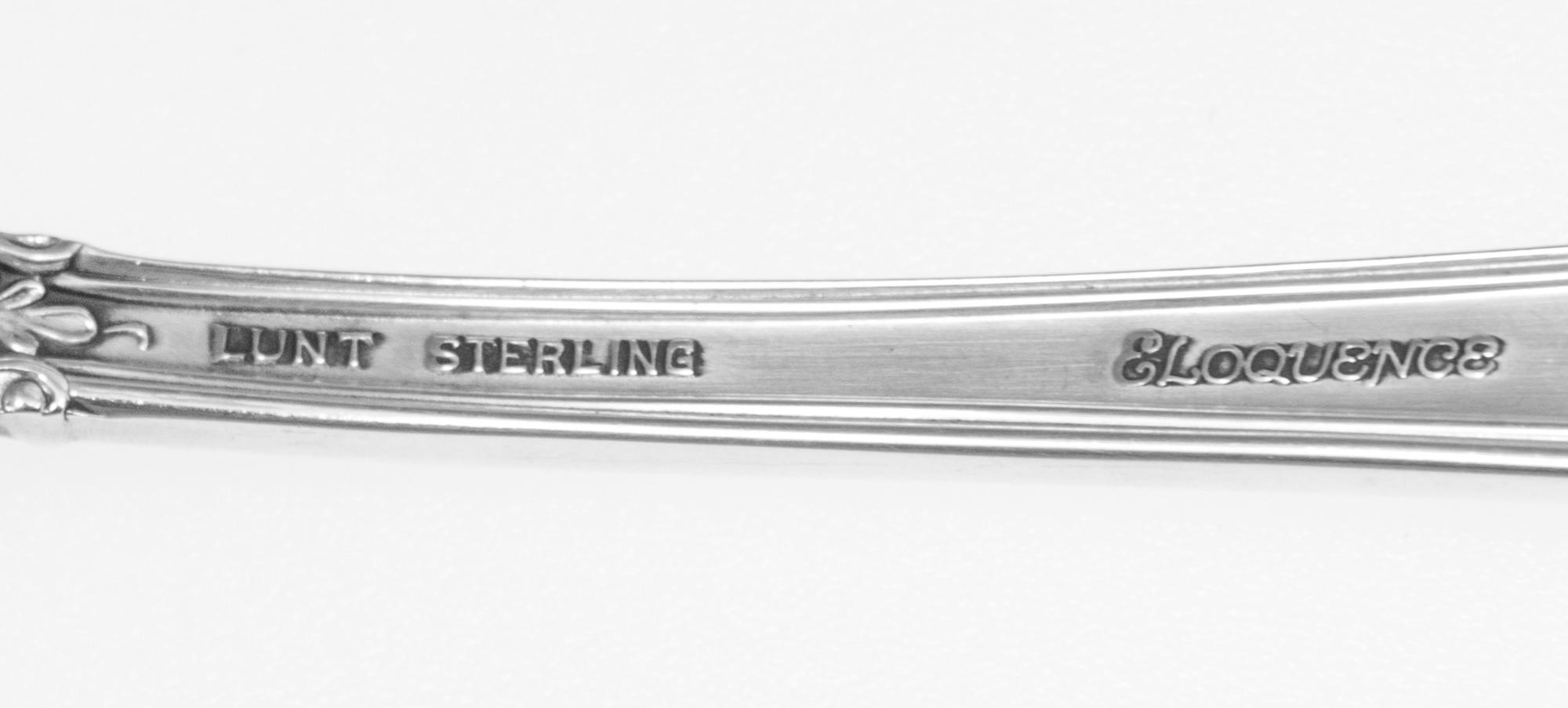 An American Silver Flatware Service
