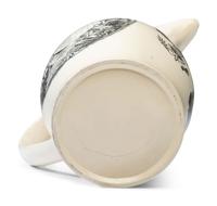 A Liverpool Transfer-Printed Creamware 'Peace, Plenty, and Independence' Pitcher