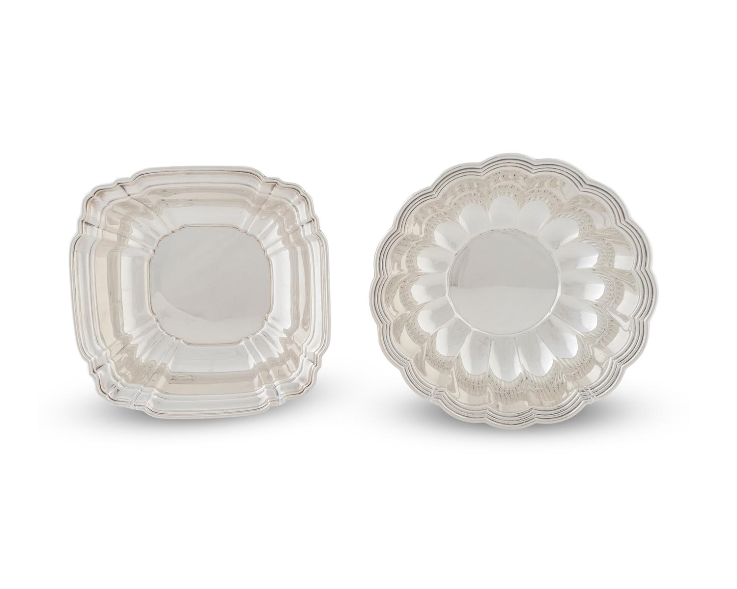 Two American Silver Bowls