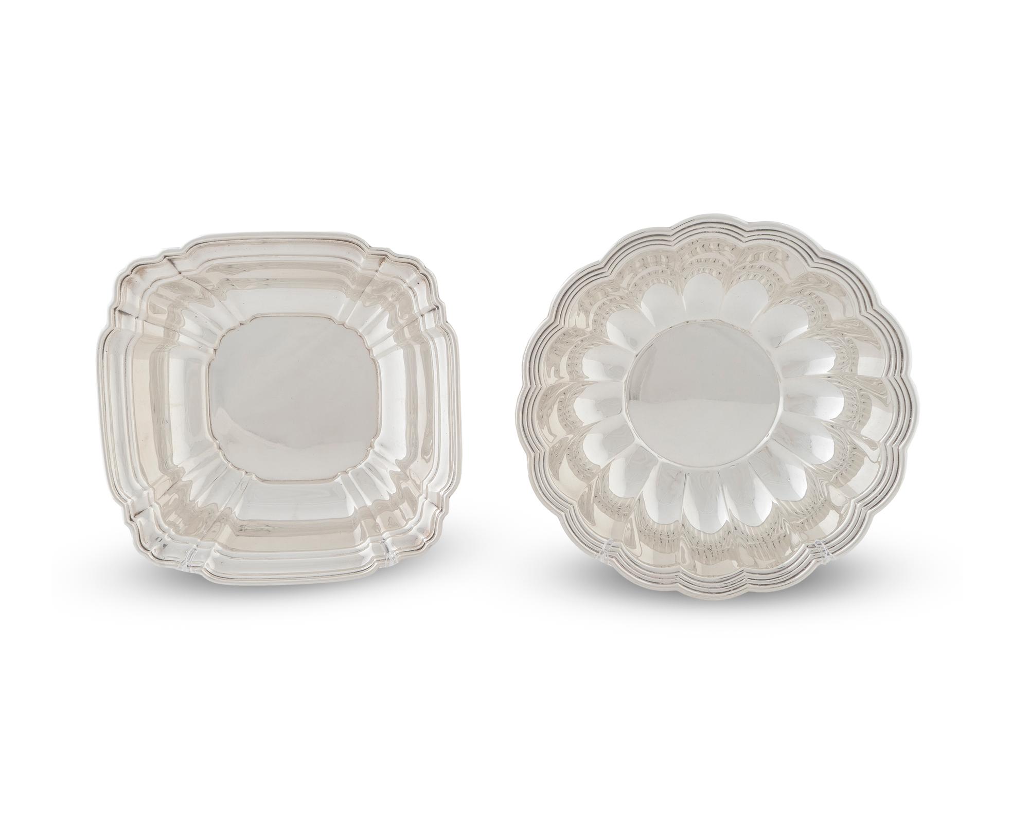 Two American Silver Bowls