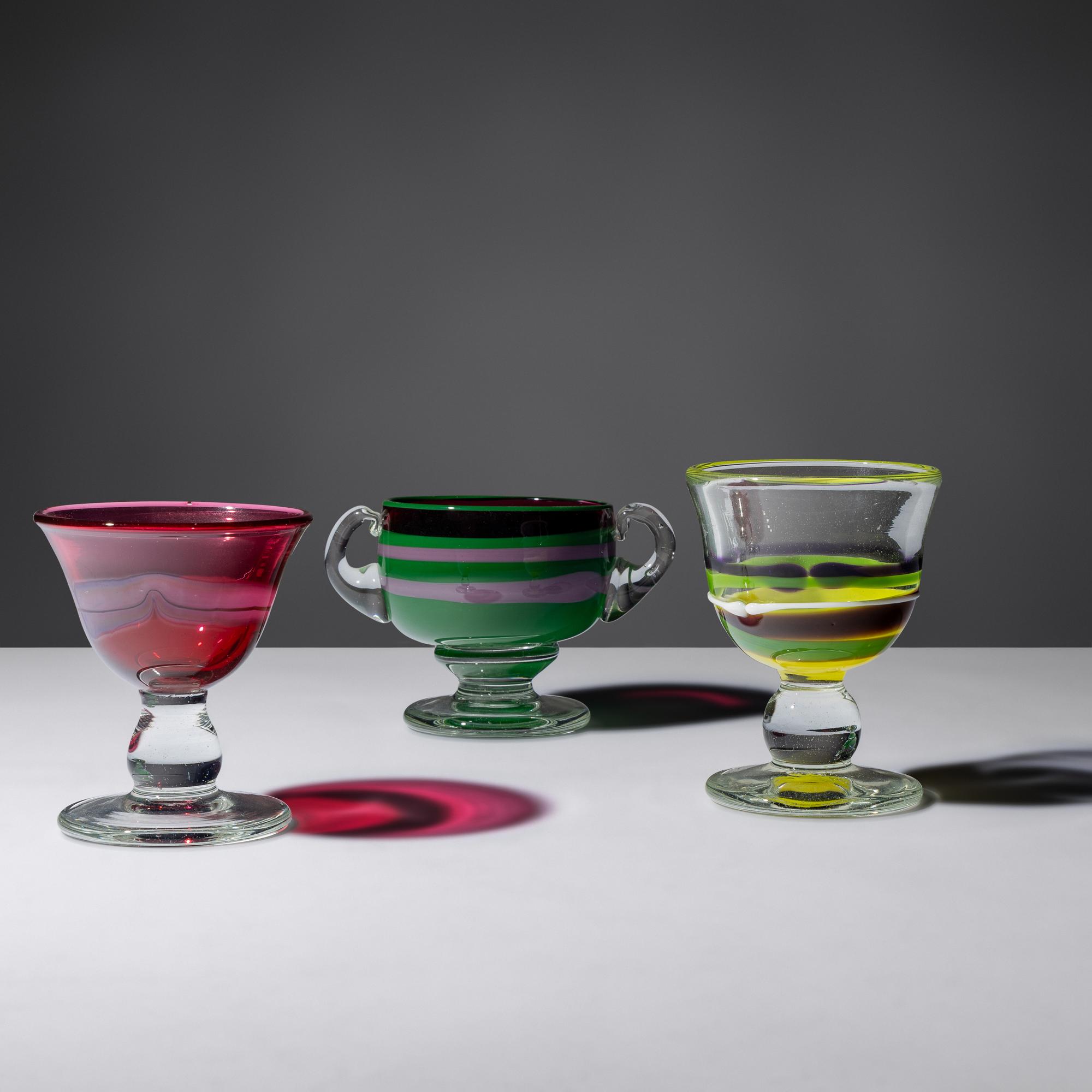 Three goblets