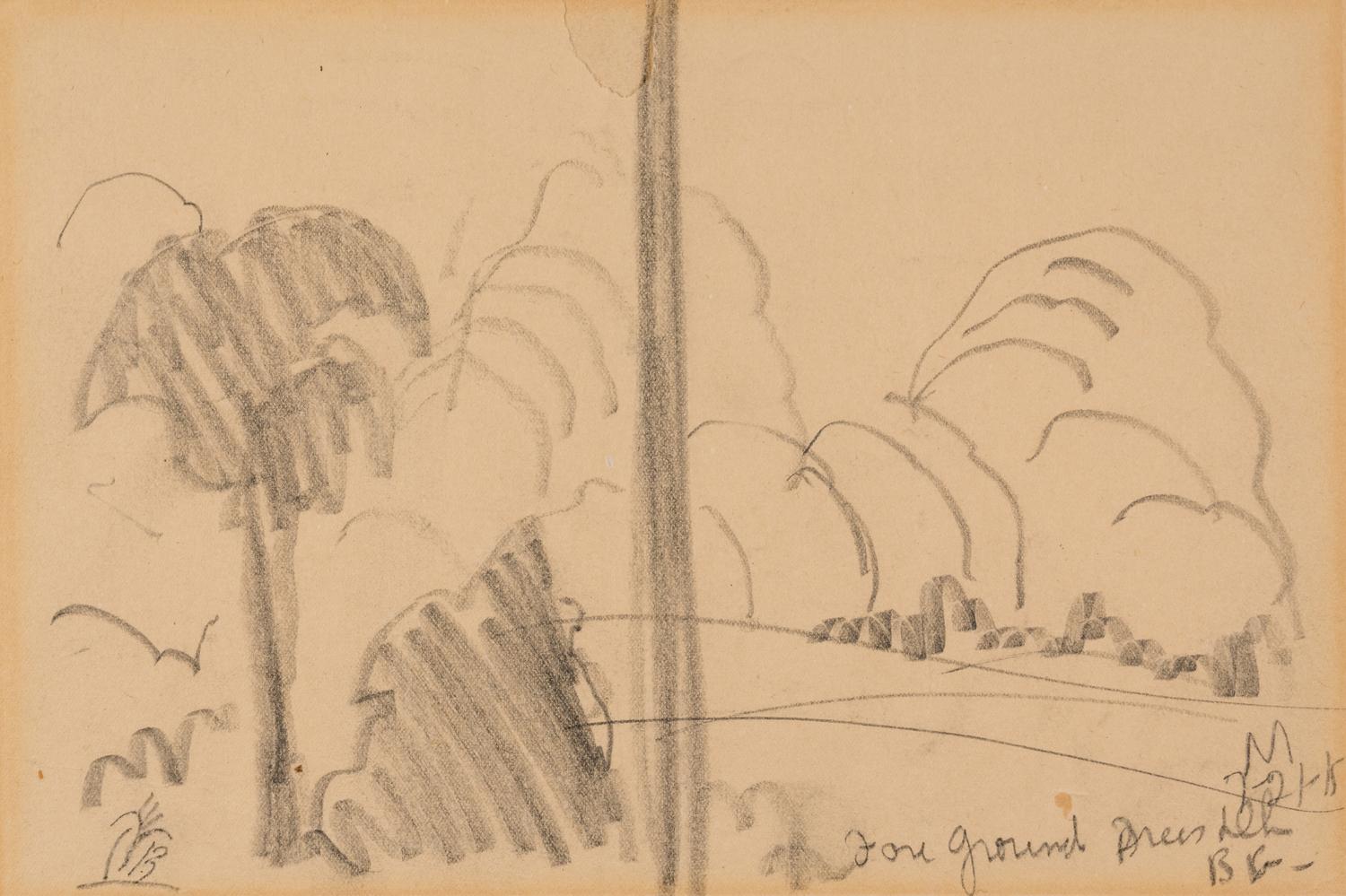 Untitled (Landscape) , 1915