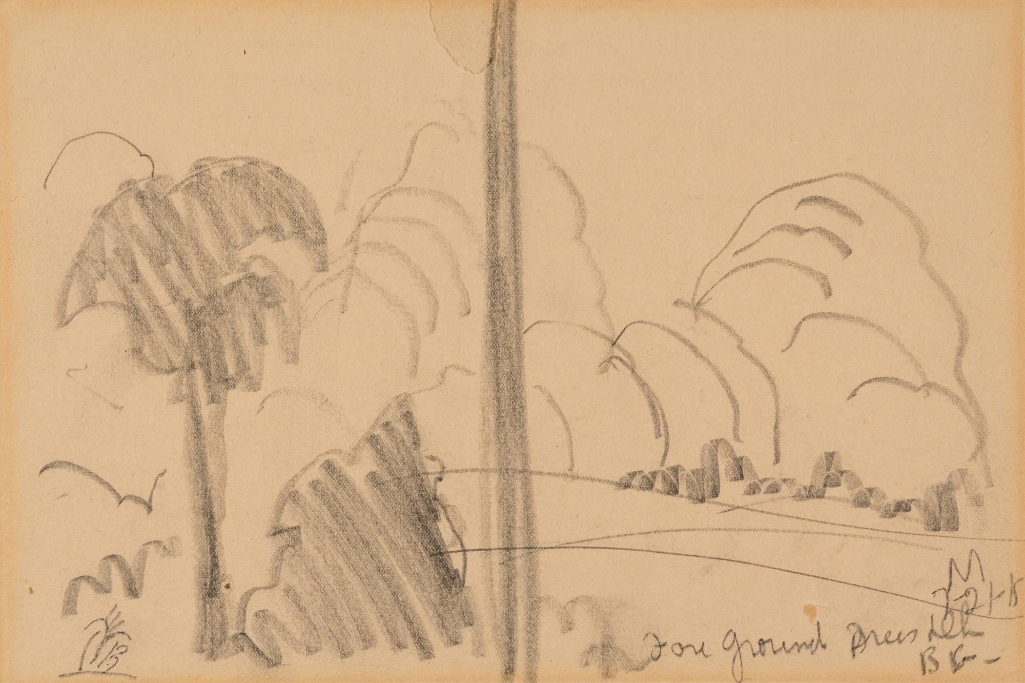 Untitled (Landscape) , 1915