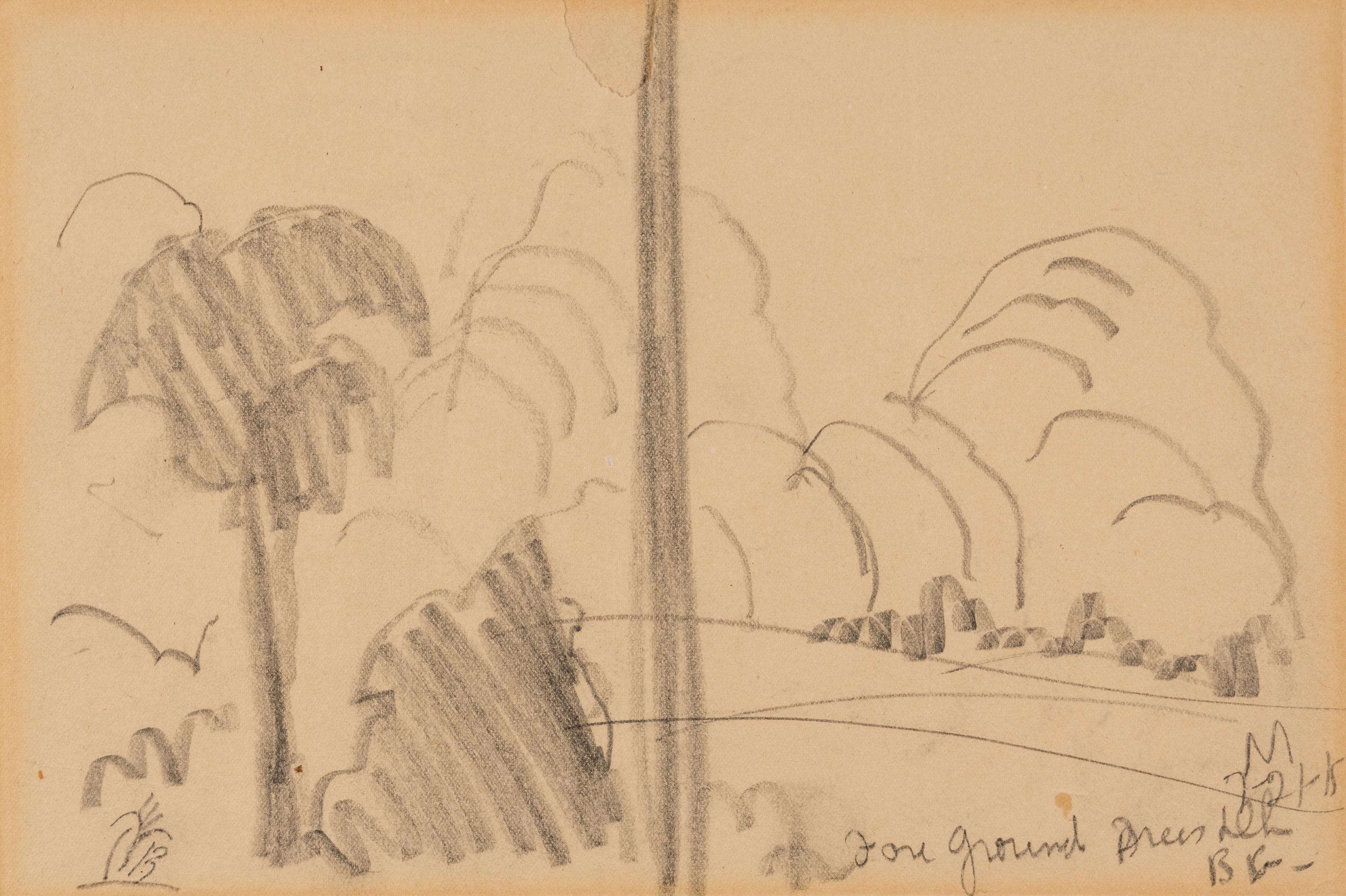Untitled (Landscape) , 1915