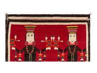 Navajo Pictorial Weaving / Rug, with Holy People