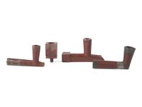 Western Great Lakes Catlinite Pipe Bowls
