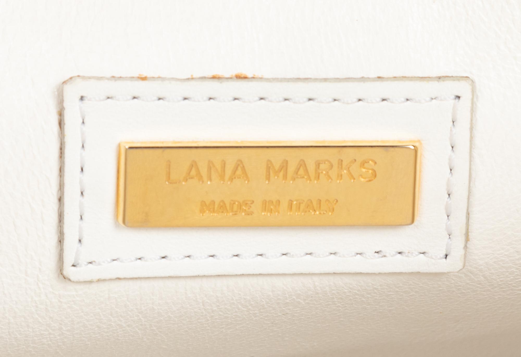 Two Lana Marks Exotic Skin Crossbody Bags: One Alligator and One Crocodile