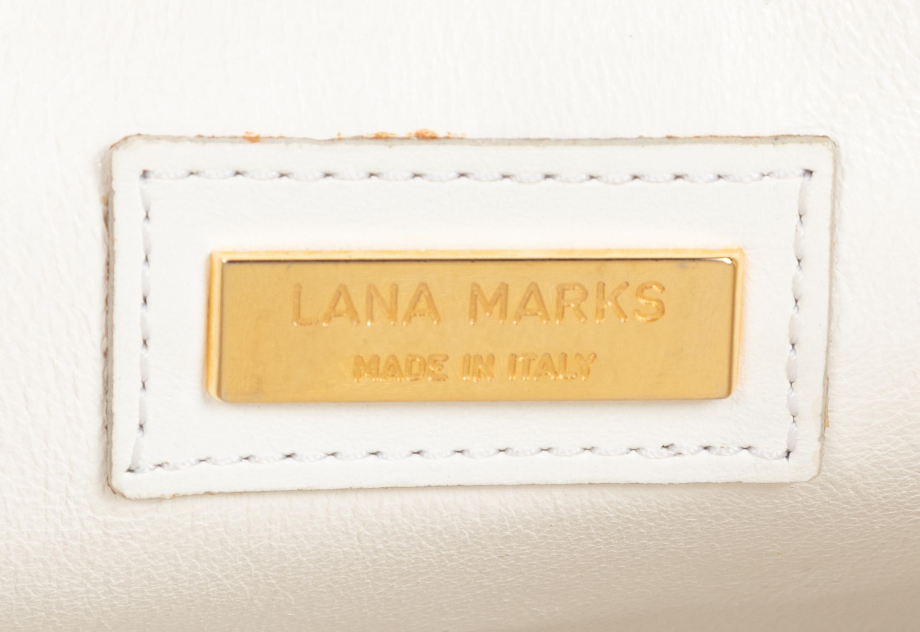 Two Lana Marks Exotic Skin Crossbody Bags: One Alligator and One Crocodile