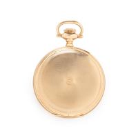 WALTHAM, 14K YELLOW GOLD POCKET WATCH
