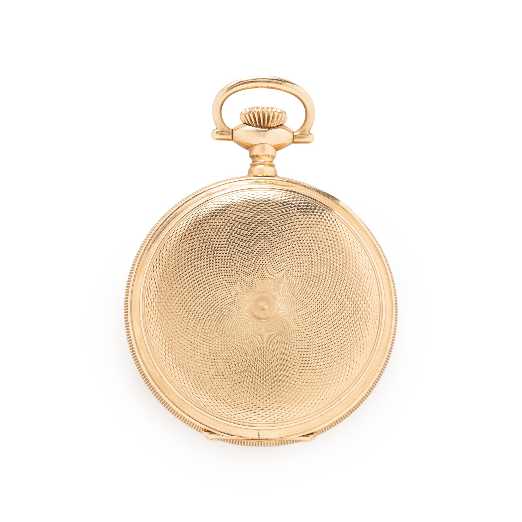 WALTHAM, 14K YELLOW GOLD POCKET WATCH