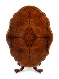 A William IV Style Walnut Salon Table