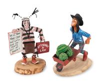 Comical Hopi Carvings