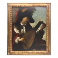 Johann Liss (German, 1595-1631) — Lute Player