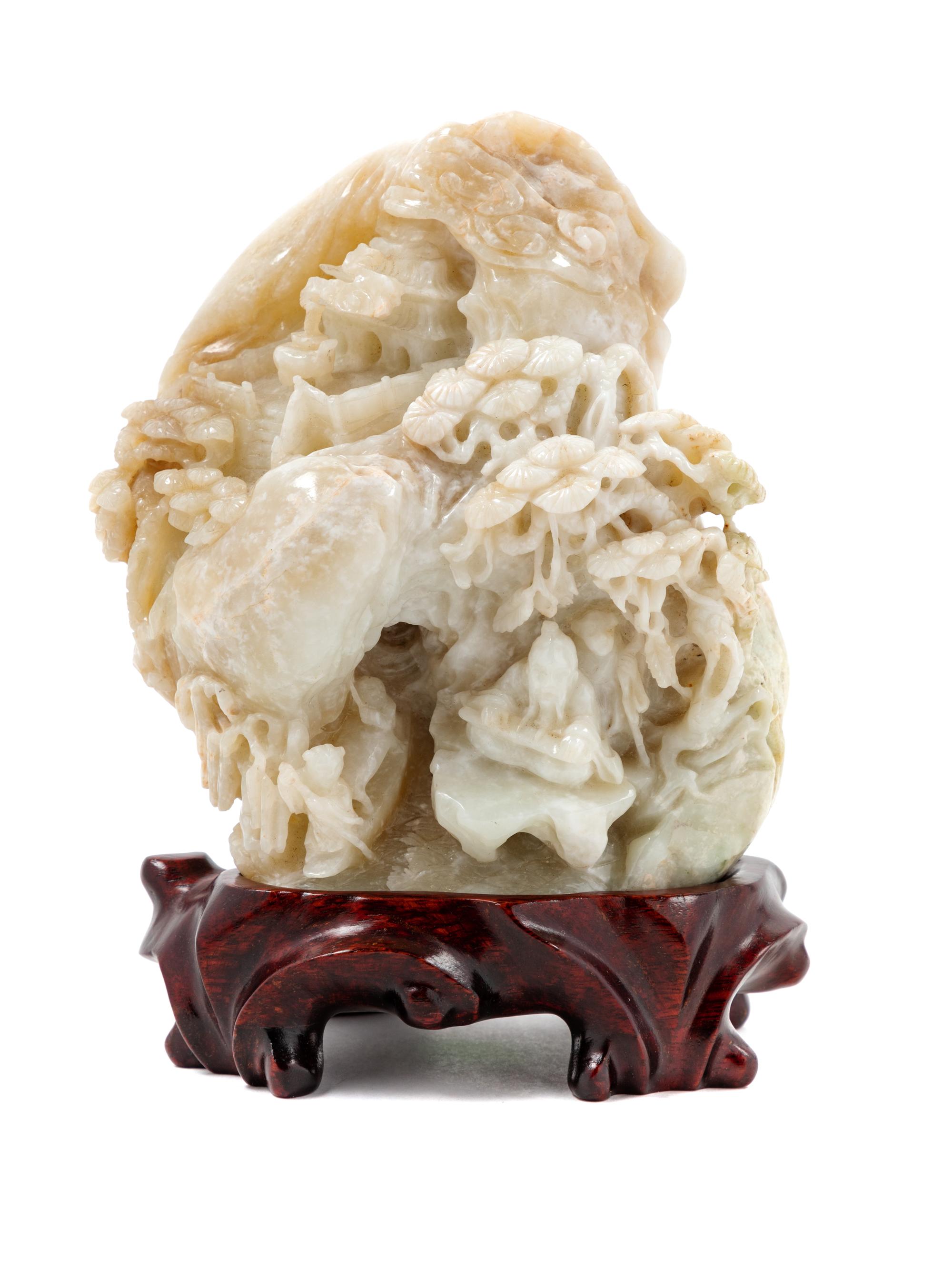 A Chinese Possibly Jade Carving