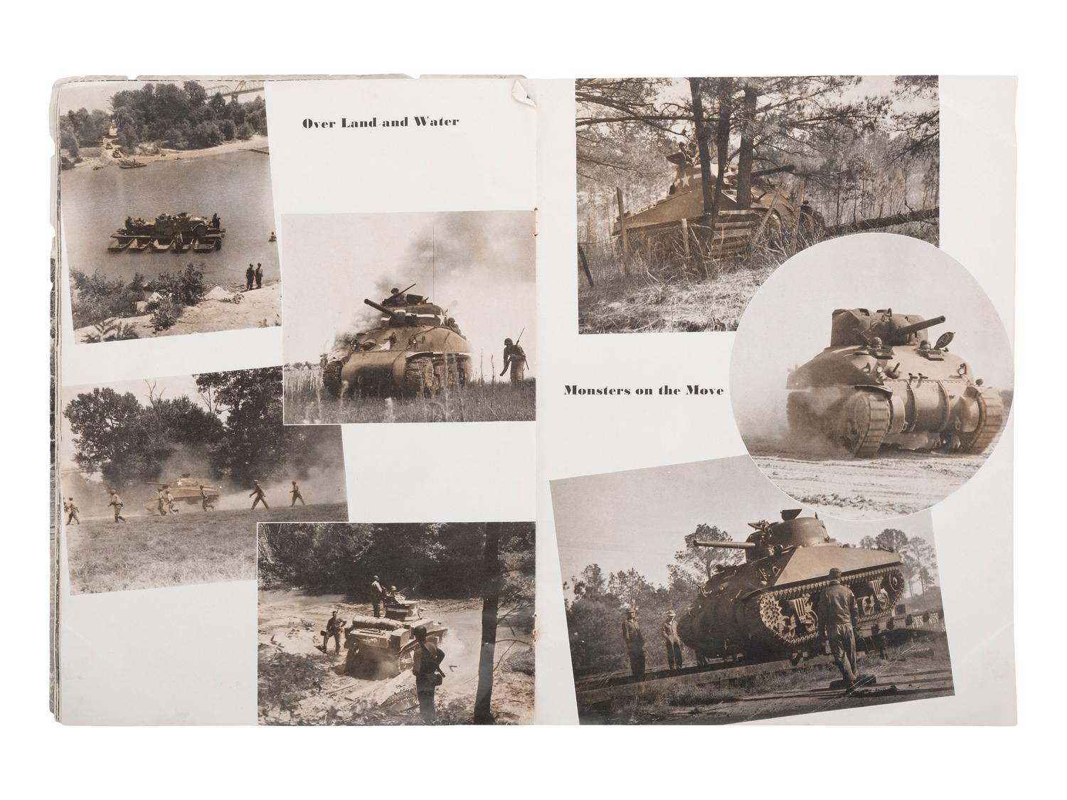 [WORLD WAR II]. Archive of 777th Tank Battalion (28th Infantry Division).
