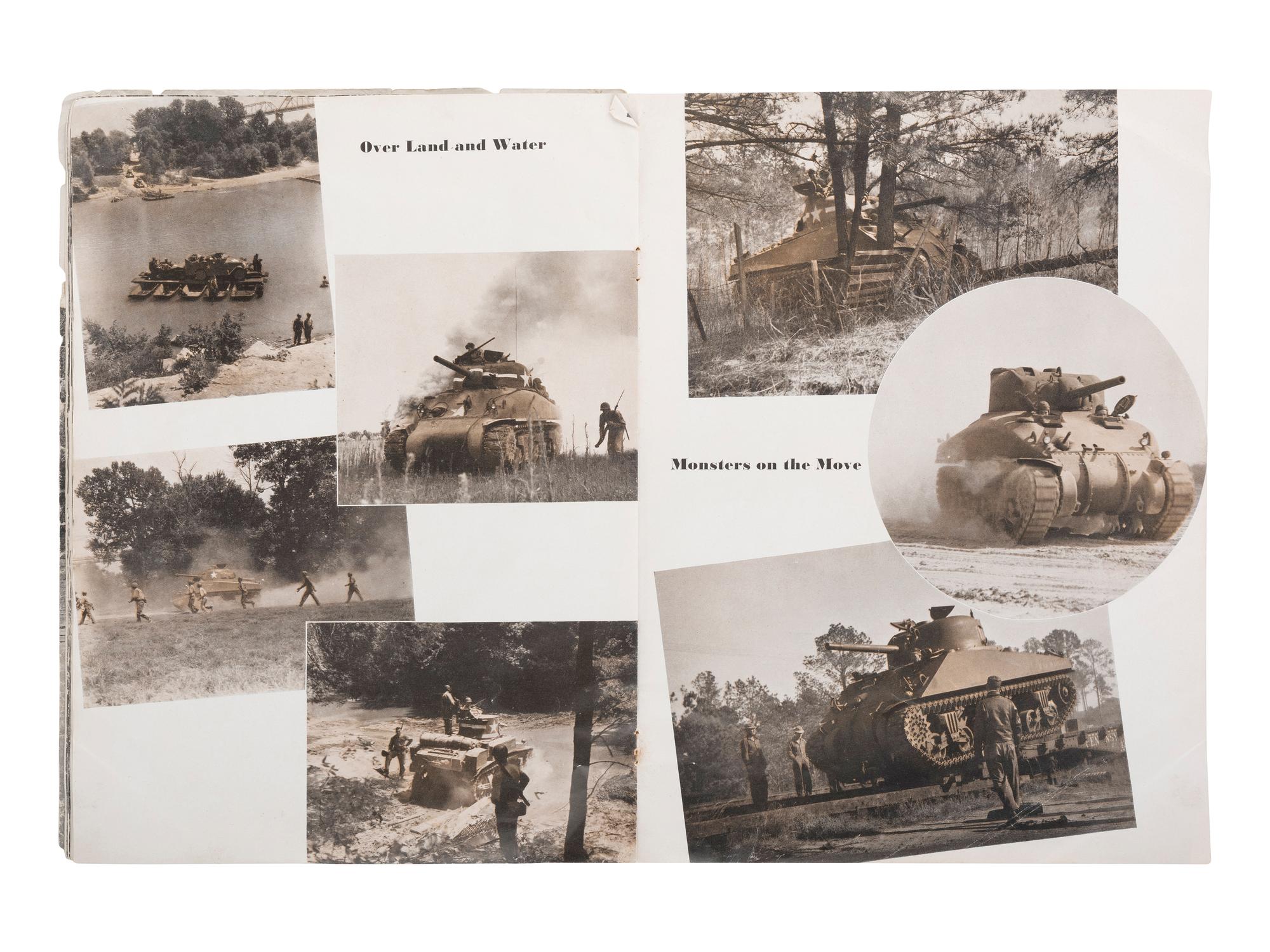 [WORLD WAR II]. Archive of 777th Tank Battalion (28th Infantry Division).