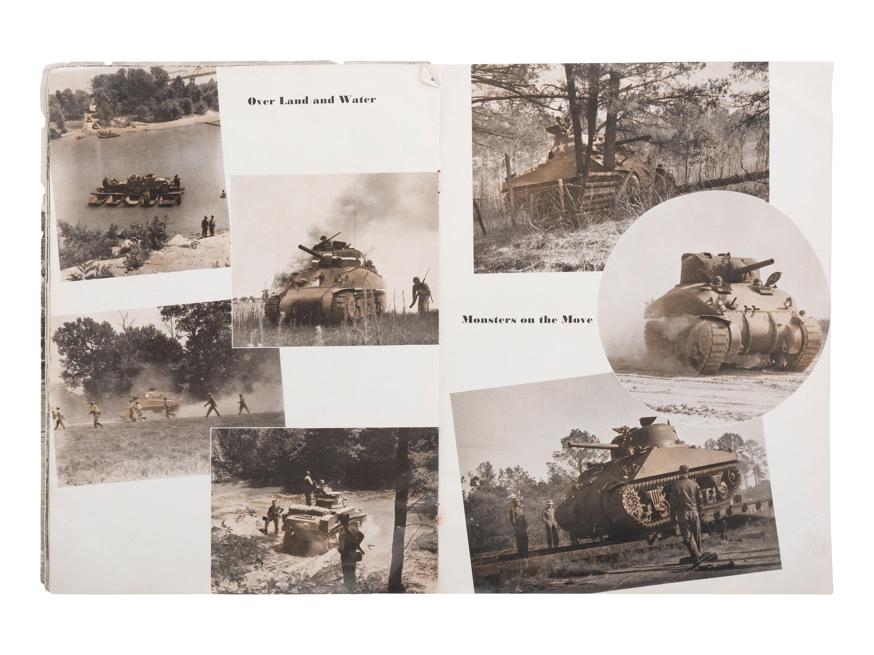 [WORLD WAR II]. Archive of 777th Tank Battalion (28th Infantry Division).