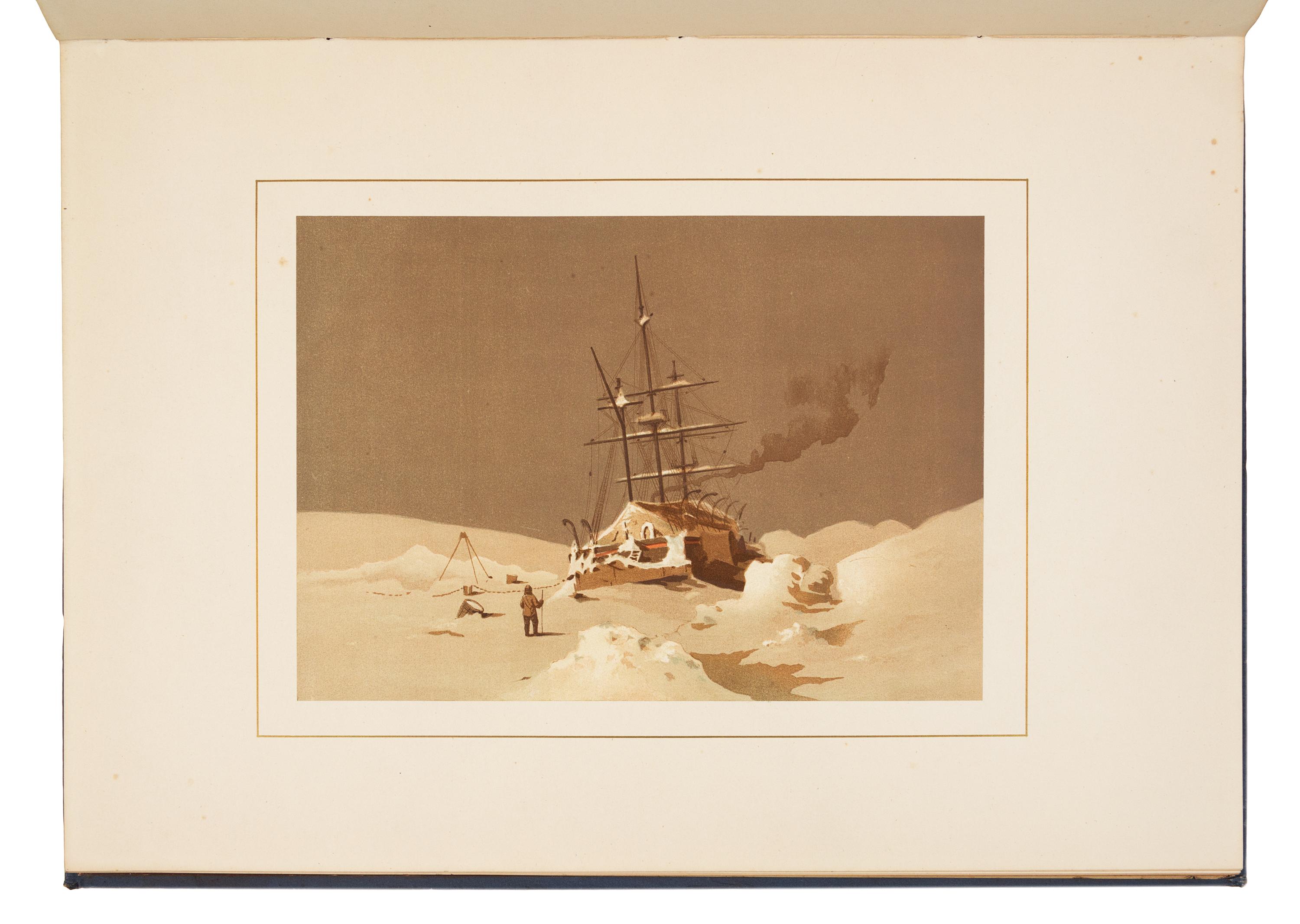 MOSS, Edward Lawton (1843-1880). Shores of the Polar Sea. A Narrative of the Arctic Expedition of 1875-6. London, 1878. FIRST EDITION.
