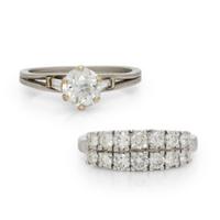 TWO DIAMOND RINGS