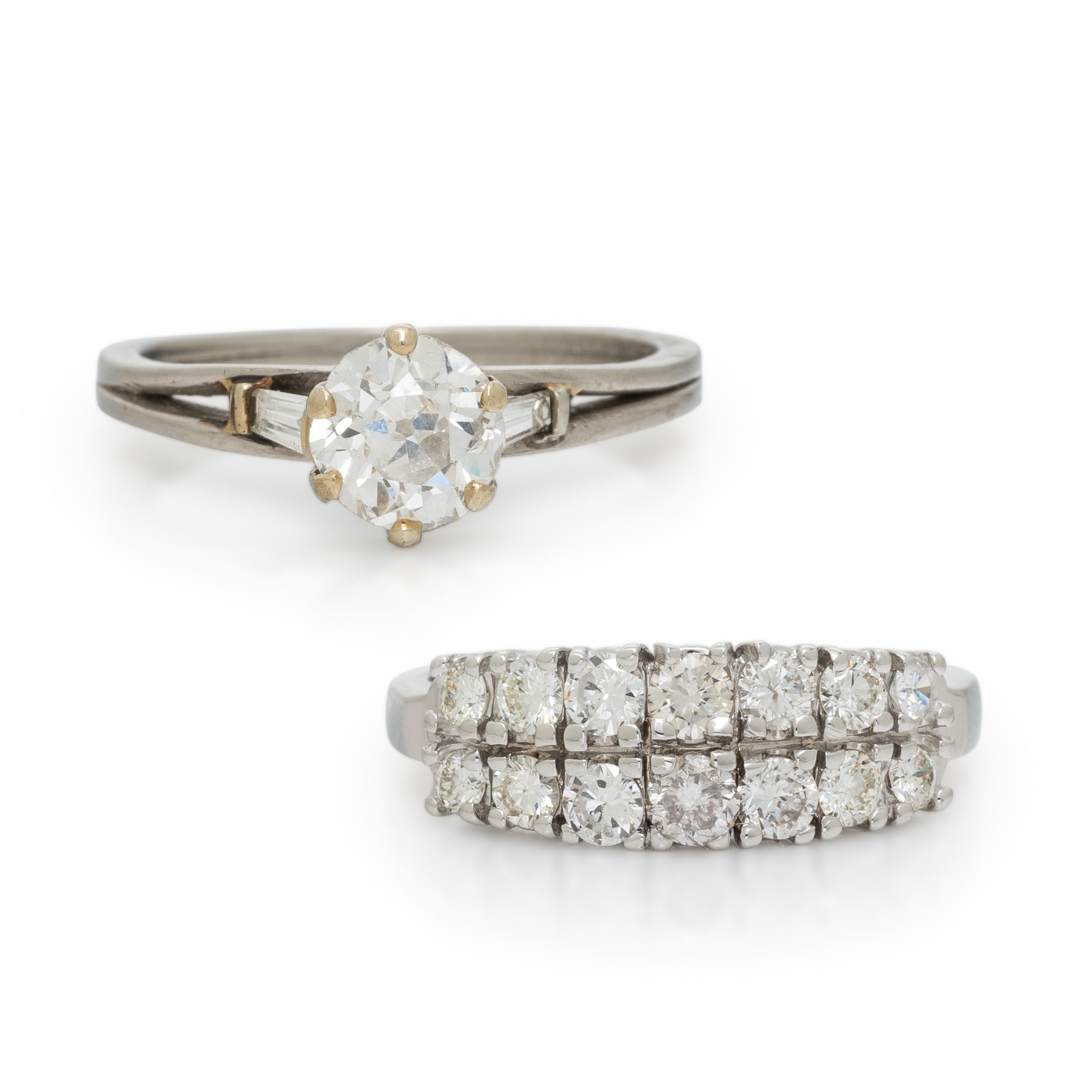 TWO DIAMOND RINGS