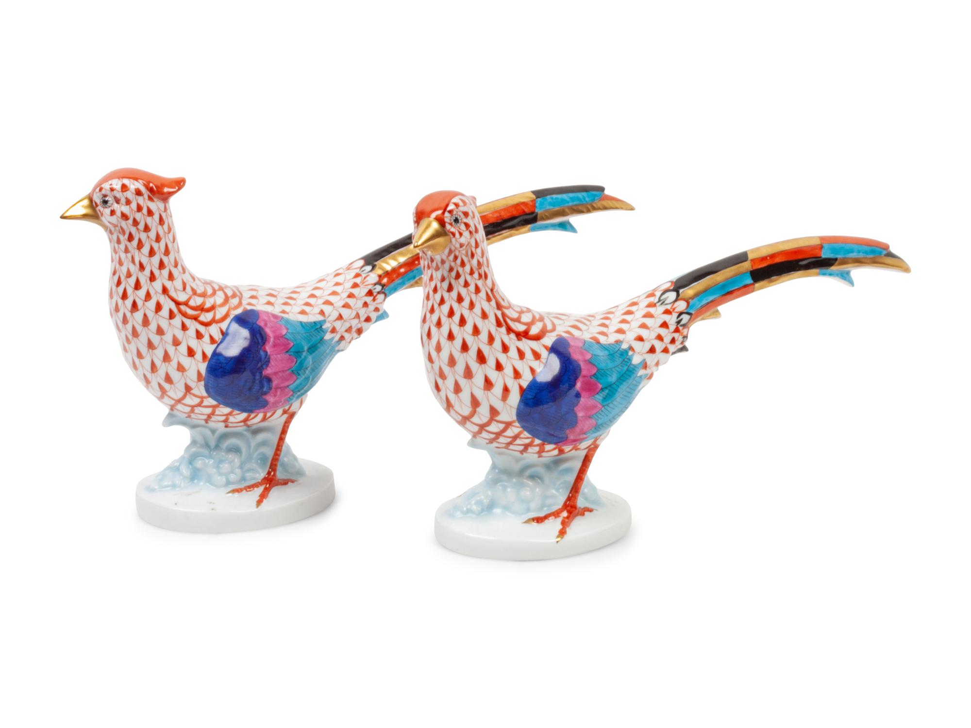 A Herend Porcelain Figural Group