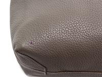 An Hermes Etoupe/Ebene 45cm Taurillon Clemence Double Sens Tote, 17.5" x 15.5" x 5".