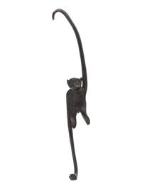Six Japanese Bronze Animal-Form Hooks
