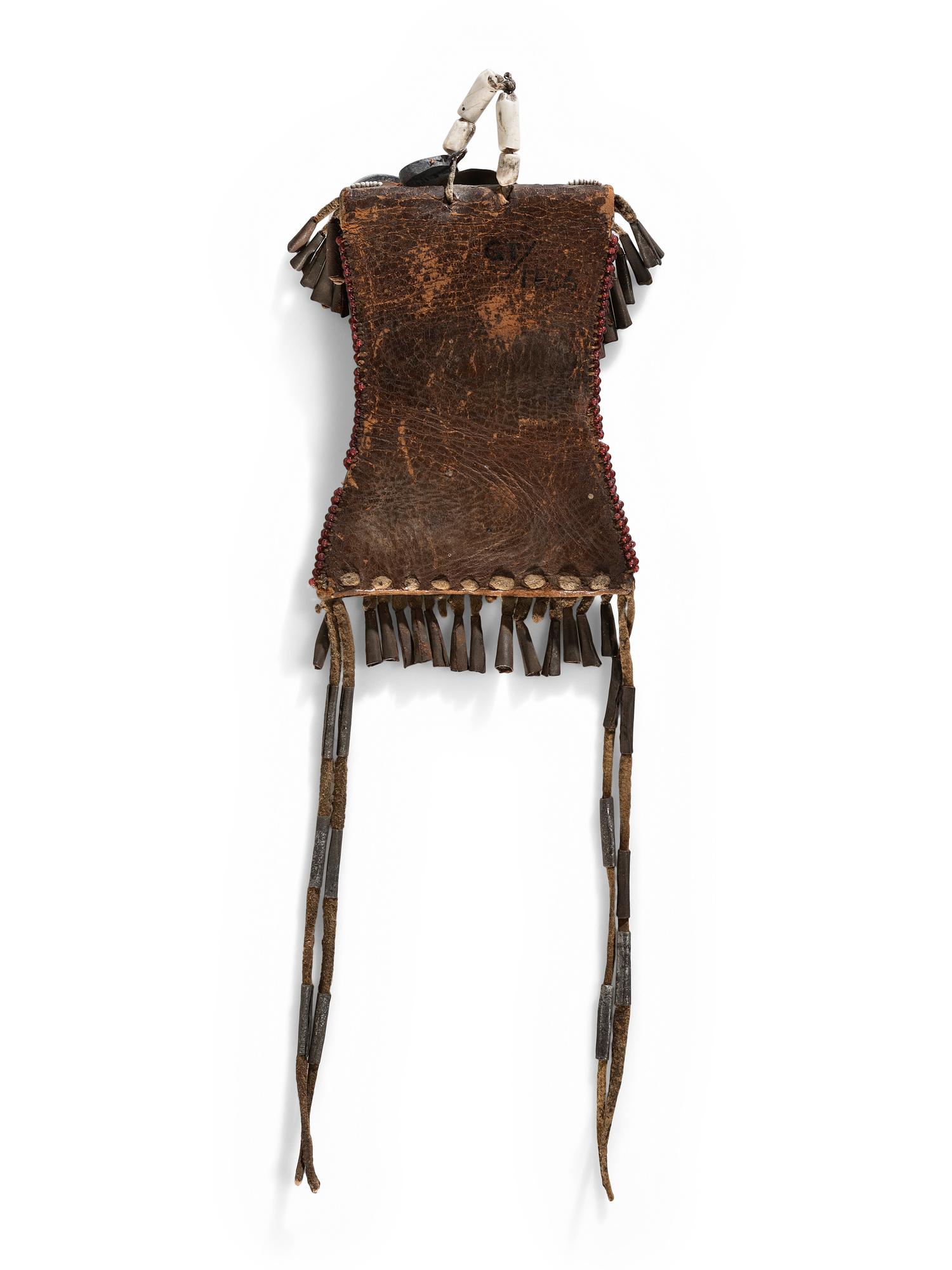 Kiowa Beaded Hide Strike-a-Light Bag
