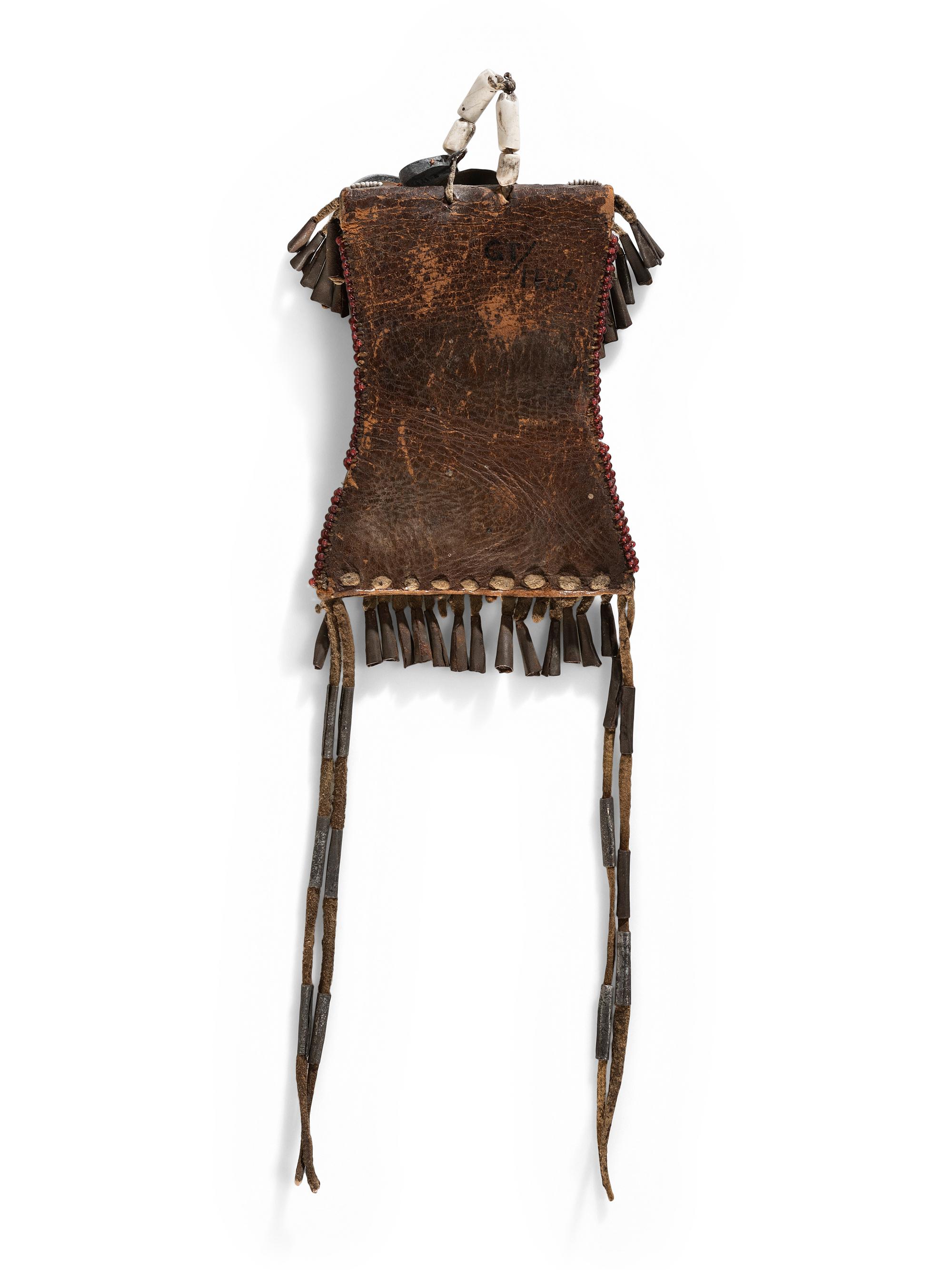 Kiowa Beaded Hide Strike-a-Light Bag