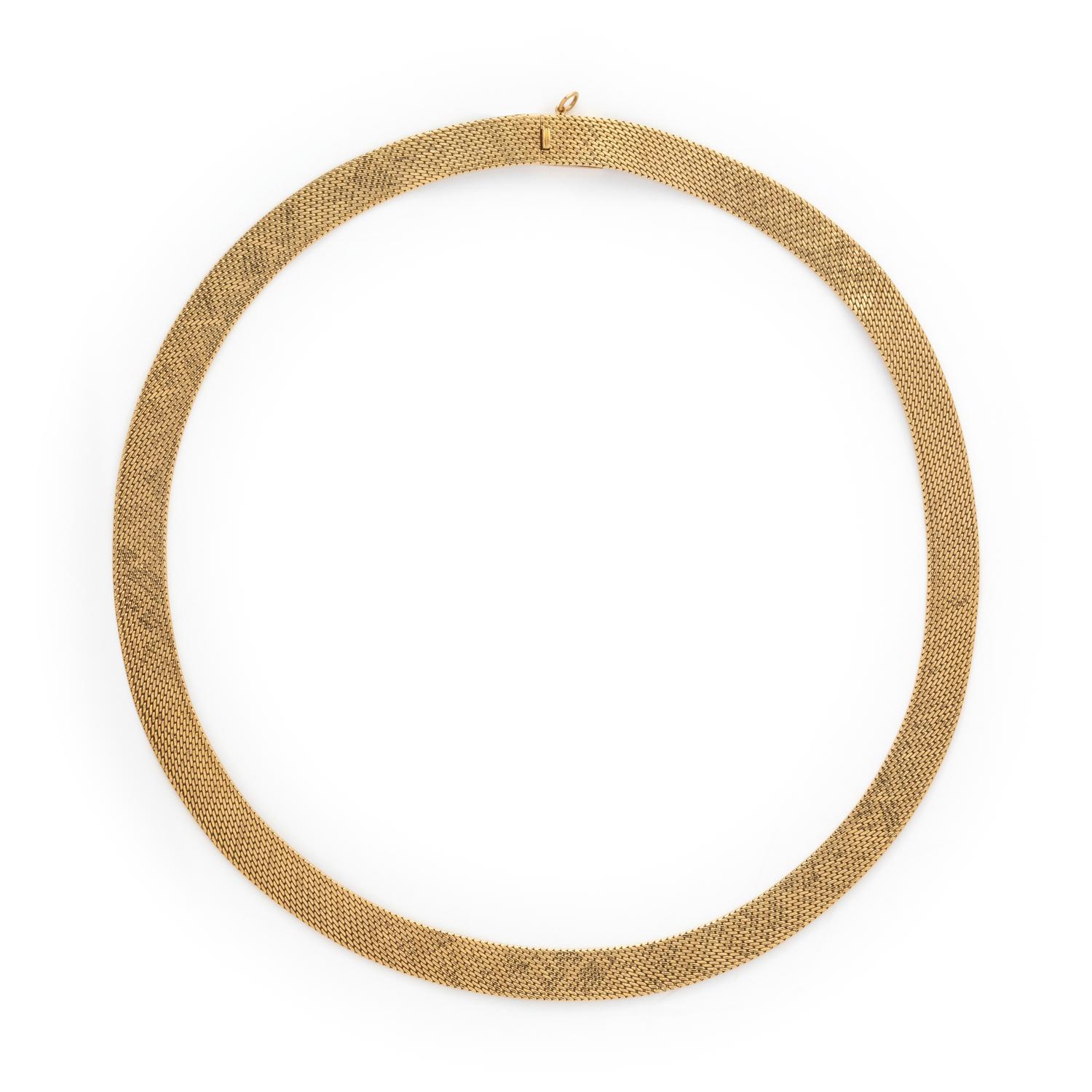 YELLOW GOLD NECKLACE