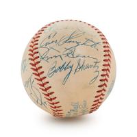 A 1952 American League All-Stars Signed Autograph Baseball (BAS Beckett Authentication Services Certified)