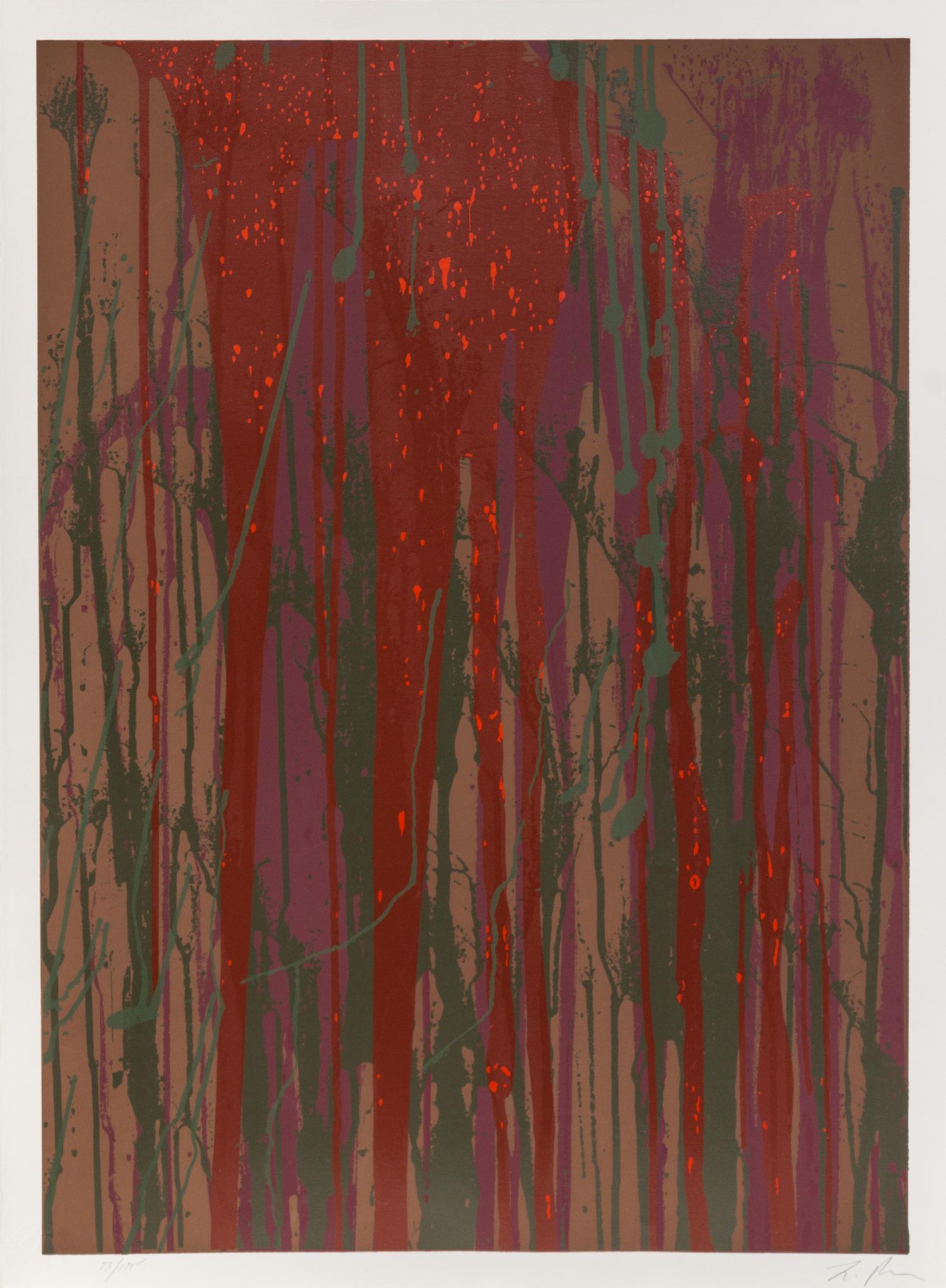 Larry Poons, (American, b. 1937), Untitled (a pair)